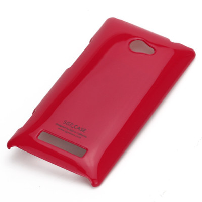 Твърди гърбове Твърди гърбове за HTC Твърд гръб SGP за HTC Windows Phone 8X червен